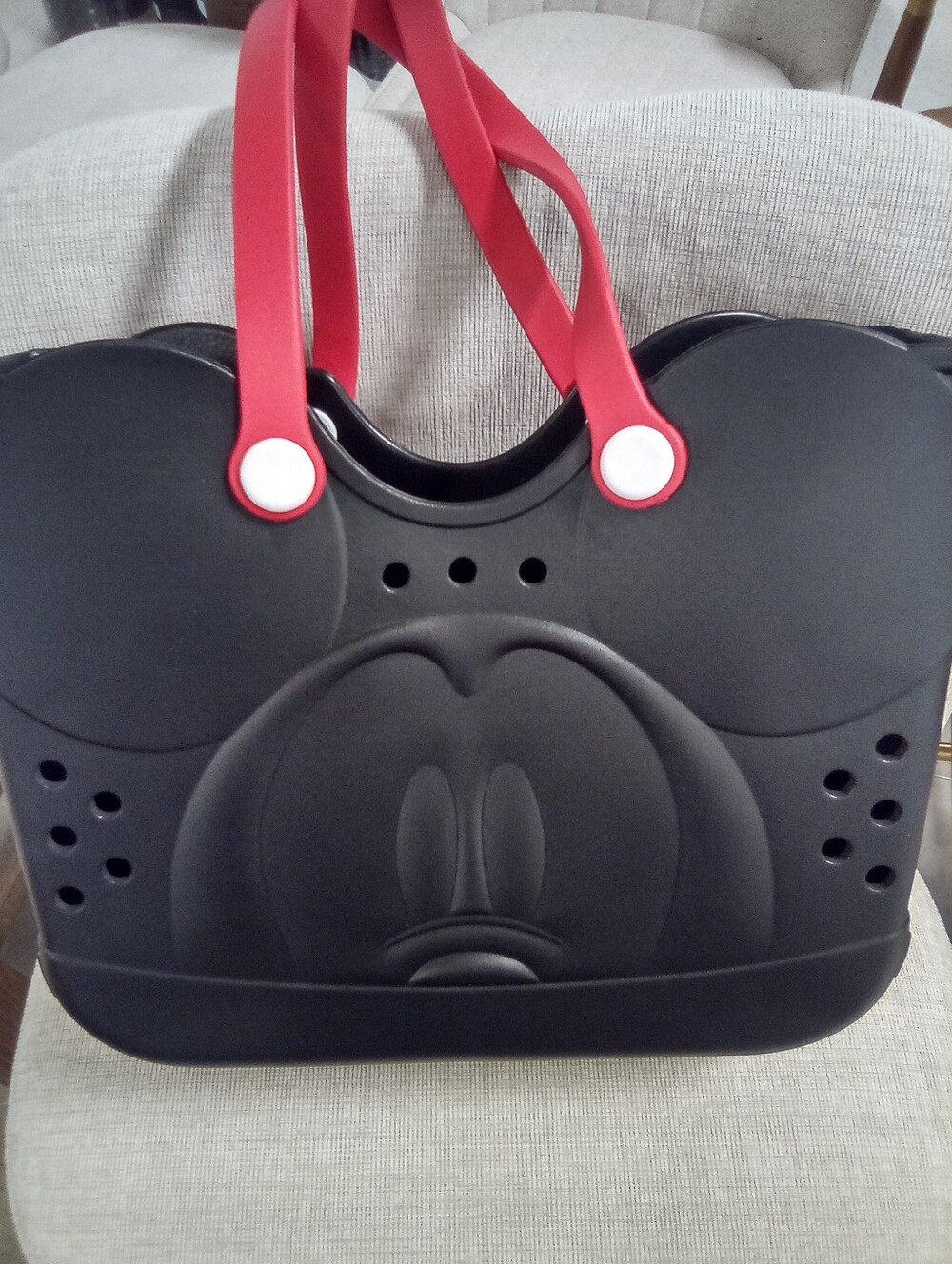 Mickey Mouse Black Tote Bag